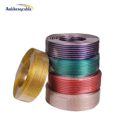 22 AWG OFC CCA スピーカーケーブル 2*4mm Od 調整可能な高性能